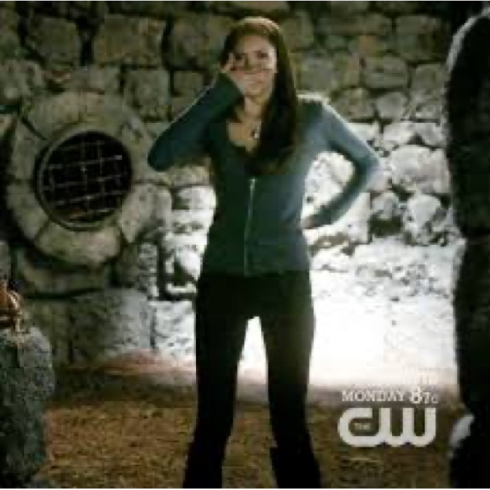 Elena Gilbert alt color BDG zip cardigan